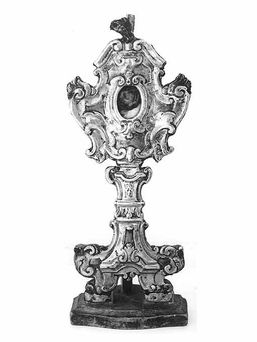 reliquiario - manifattura napoletana (sec. XVIII)