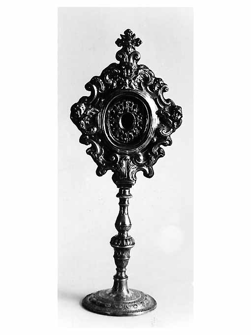 reliquiario, opera isolata di R C B (attribuito) (sec. XVIII)