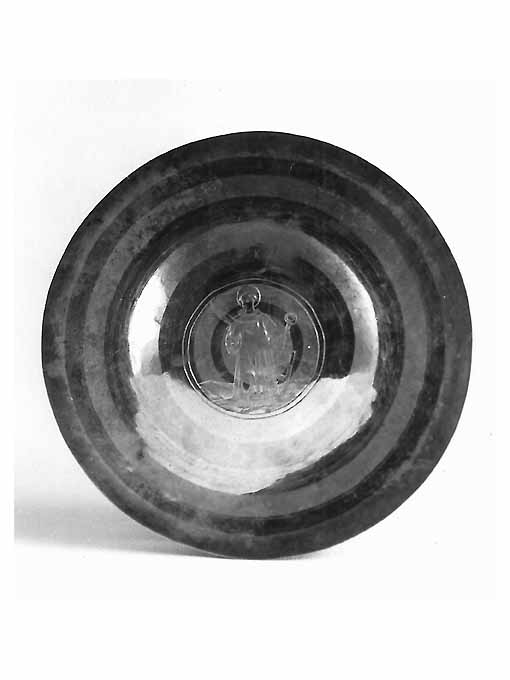 patena, elemento d'insieme - manifattura napoletana (sec. XVIII)