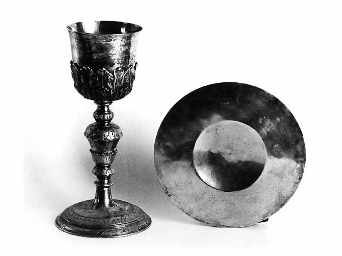 calice, elemento d'insieme - manifattura napoletana (terzo quarto sec. XVII)