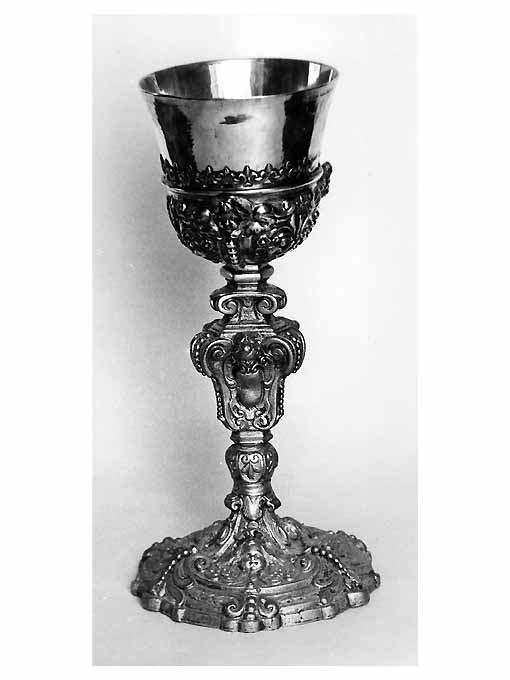 calice, opera isolata - manifattura napoletana (seconda metà sec. XVIII)