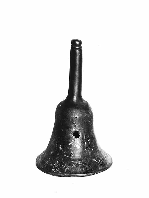 campanella, opera isolata - manifattura pugliese (seconda metà sec. XIX)