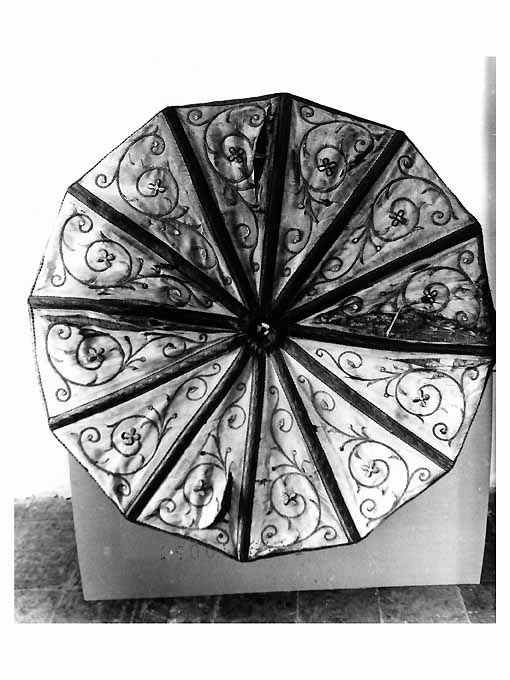 ombrellino processionale, opera isolata - manifattura napoletana (prima metà sec. XIX)