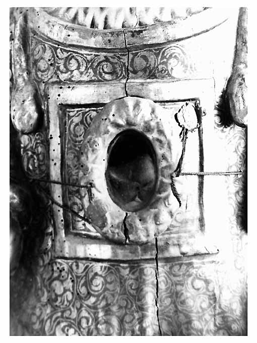 San Gregorio (reliquiario antropomorfo, opera isolata) - manifattura napoletana (terzo quarto sec. XVII)