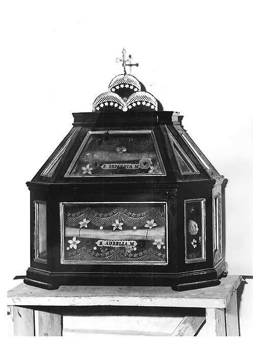 reliquiario architettonico, opera isolata - manifattura napoletana (sec. XVII)