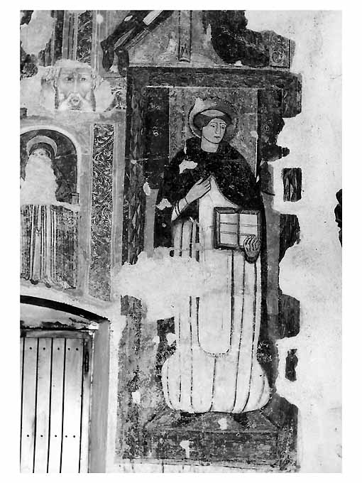 San Domenico (dipinto, elemento d'insieme) - ambito pugliese (sec. XVI)