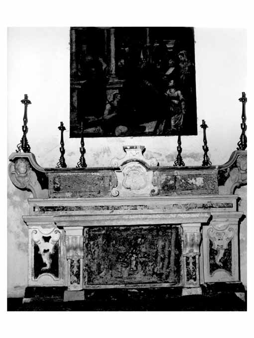 altare, opera isolata - ambito pugliese (seconda metà sec. XIX)