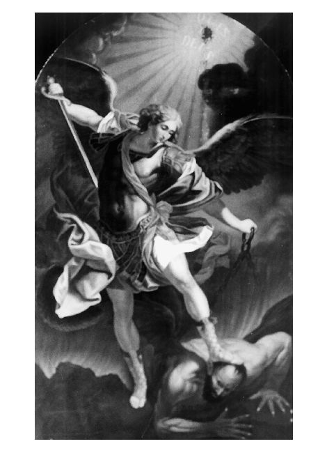 San Michele Arcangelo (dipinto, opera isolata) di Calò Andrea (sec. XIX)