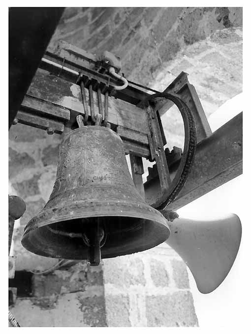 Angelo Custode e Vergine Maria (campana, elemento d'insieme) di Giustozzi Nicola (sec. XX)