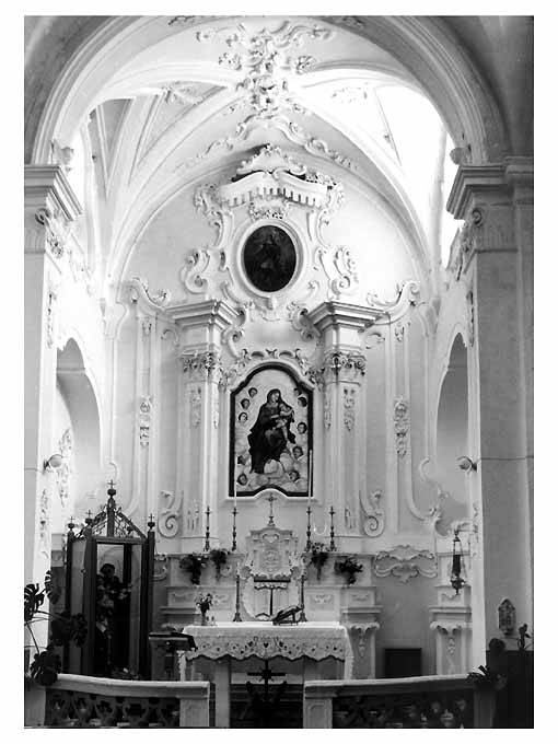 altare maggiore - ambito Italia meridionale (seconda metà sec. XVIII)