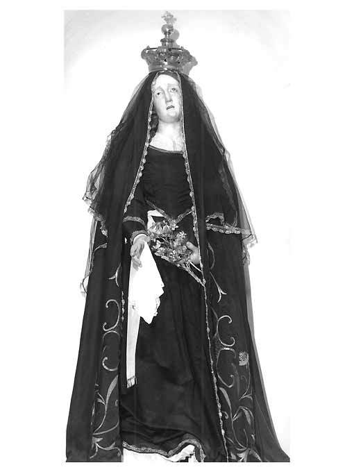 Madonna Addolorata (statua) - ambito napoletano (seconda metà sec. XVIII)