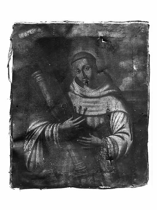 santo domenicano (dipinto) - ambito pugliese (prima metà sec. XVIII)