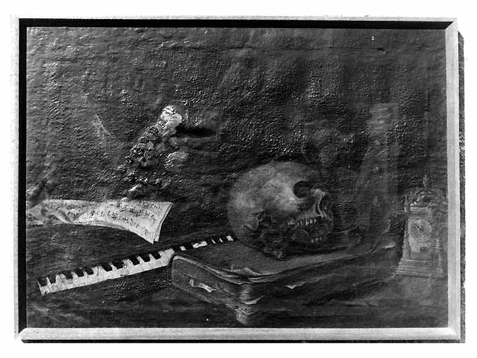 Allegoria della morte (dipinto) - ambito pugliese (sec. XVIII)