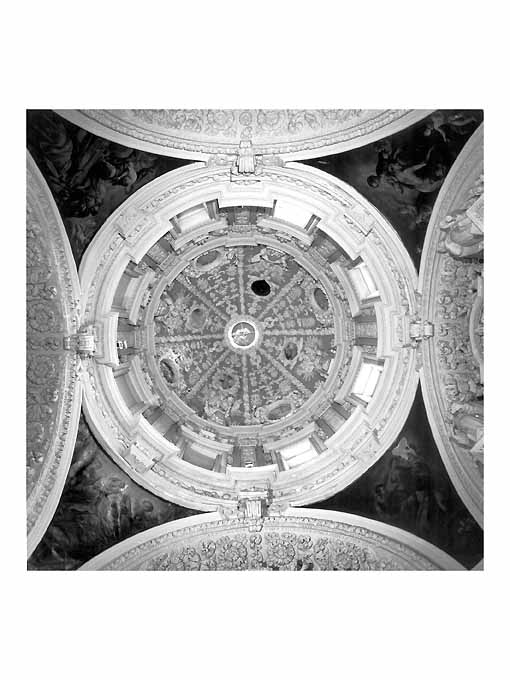 motivi decorativi vegetali e Santi (decorazione plastica) - ambito salentino (primo quarto sec. XVIII)