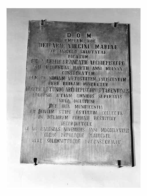 lastra - ambito pugliese (sec. XIX)