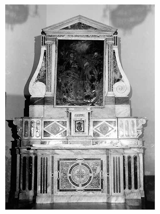 altare - ambito pugliese (seconda metà sec. XIX)