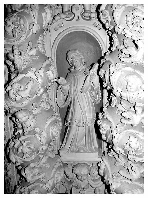 santo (statua) - produzione leccese (sec. XVIII)