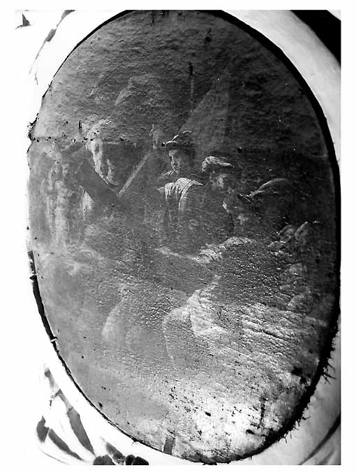 salita di Cristo al monte Calvario (dipinto) - ambito pugliese (sec. XVIII)