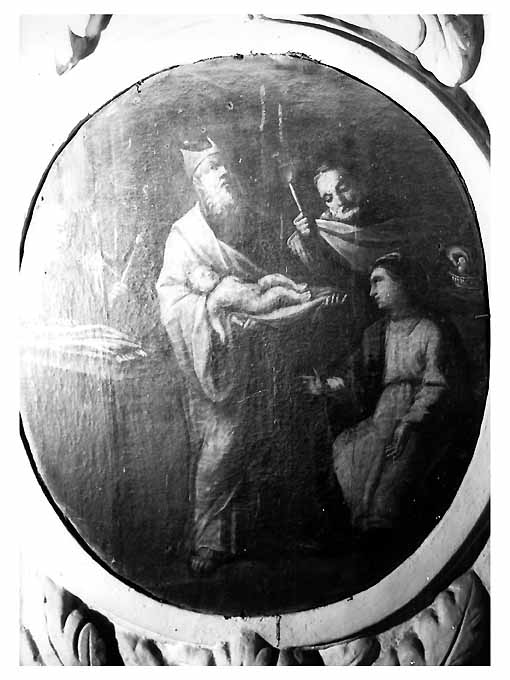 presentazione di Gesù al tempio (dipinto) - ambito pugliese (sec. XVIII)