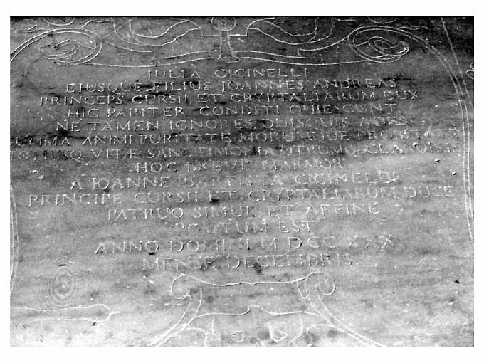 lastra tombale - produzione pugliese (sec. XVIII)