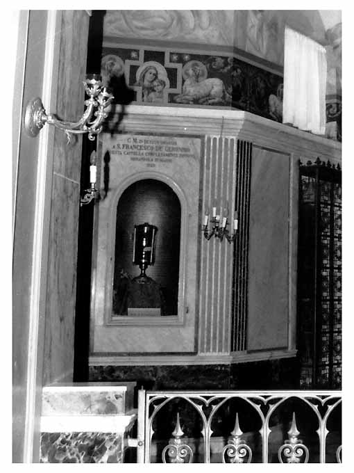 reliquiario - ambito Italia meridionale (primo quarto sec. XX)