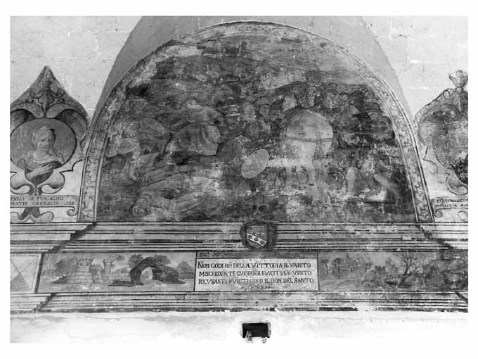 Episodio non id (dipinto) di Bernardino Greco Copertinese (secc. XVII/ XVIII, sec. XVIII)
