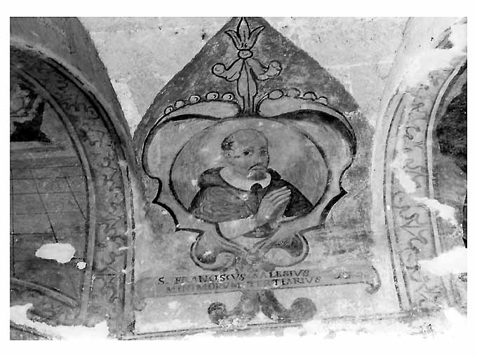 ritratto di san Francesco di Sales (dipinto) di Bernardino Greco Copertinese (secc. XVII/ XVIII)