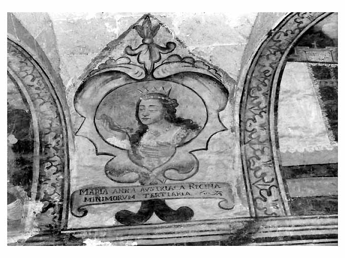 ritratto di Maria Anna d'Austria (dipinto) di Bernardino Greco Copertinese (secc. XVII/ XVIII)