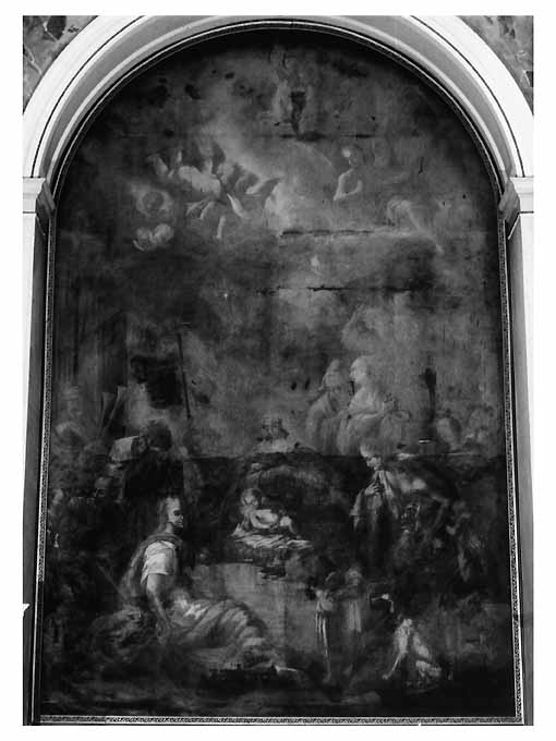 Adorazione dei pastori (dipinto) di Colonna Vito (sec. XVIII)