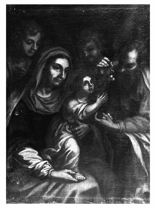 Sacra Famiglia (dipinto) - ambito Italia meridionale (fine/inizio secc. XVII/ XVIII)