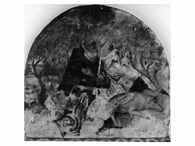 Sant'Antonio abate (dipinto) - ambito salentino (sec. XVII)