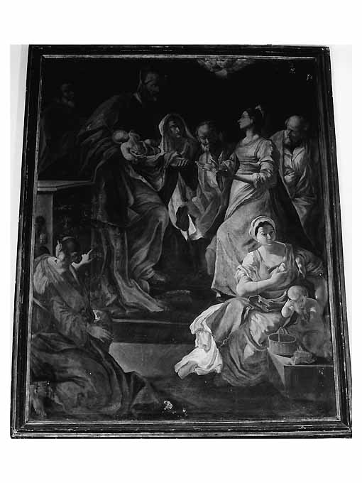 presentazione di Gesù al tempio (dipinto) - ambito salentino (seconda metà sec. XVIII)