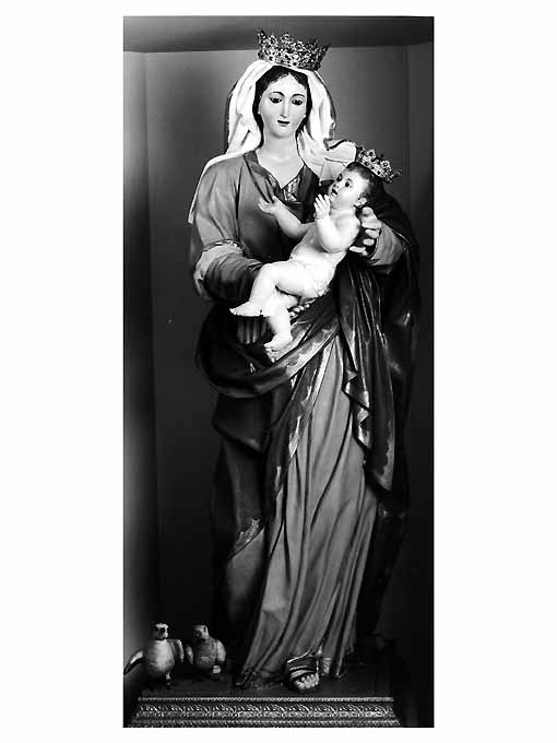 Madonna con Bambino (statua) - ambito pugliese (primo quarto sec. XX)