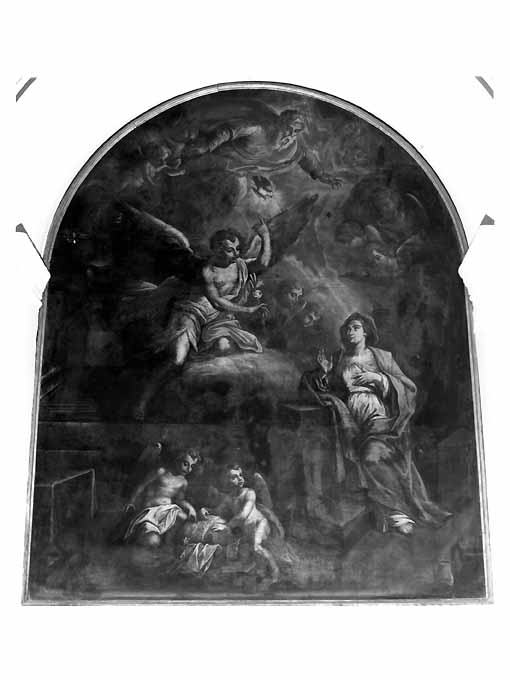 Annunciazione (dipinto) di Bianco Gaetano (ultimo quarto sec. XVII)