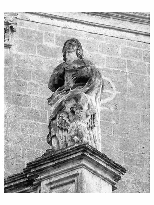 San Giovanni Evangelista (statua) - ambito pugliese (metà sec. XVIII)