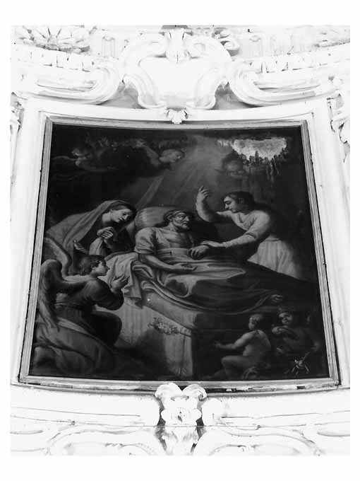 morte di San Giuseppe (dipinto) di Bianchi Diego Oronzo (sec. XVIII)