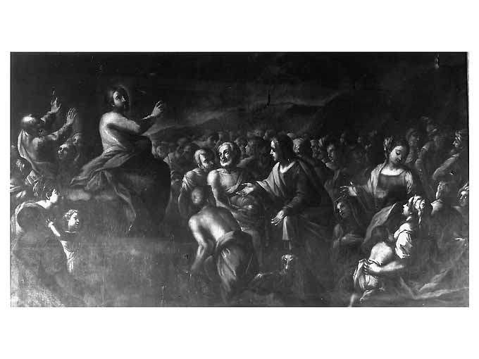 Discorso della montagna (dipinto) di Bianco Gaetano (fine sec. XVII)