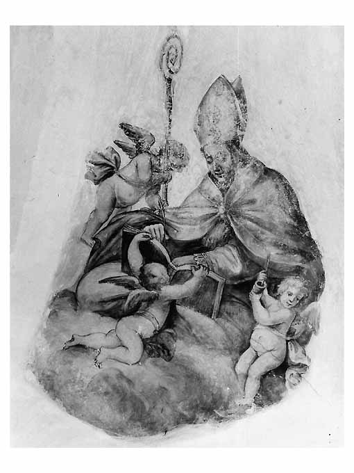 Santo vescovo (dipinto) - ambito pugliese (seconda metà sec. XVIII)