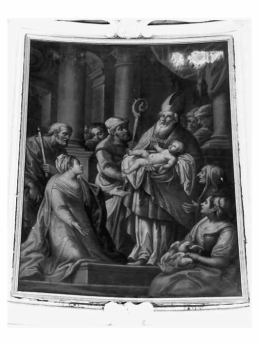 presentazione di Gesù al tempio (dipinto) di Bianchi Diego Oronzo (sec. XVIII)