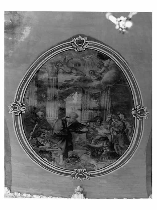 Anania battezza San Paolo ridonandogli la vista (dipinto) - ambito pugliese (seconda metà sec. XVIII)
