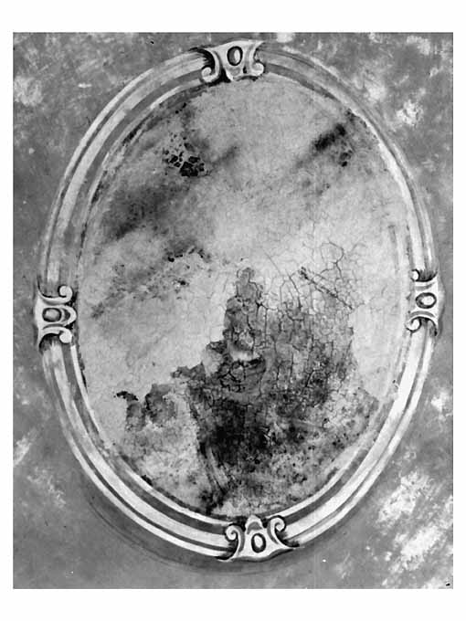 figura allegorica (dipinto, frammento) - ambito pugliese (seconda metà sec. XVIII)