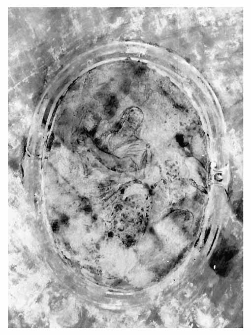 Figura allegorica (?) (dipinto, frammento) - ambito Italia meridionale (seconda metà sec. XVIII)