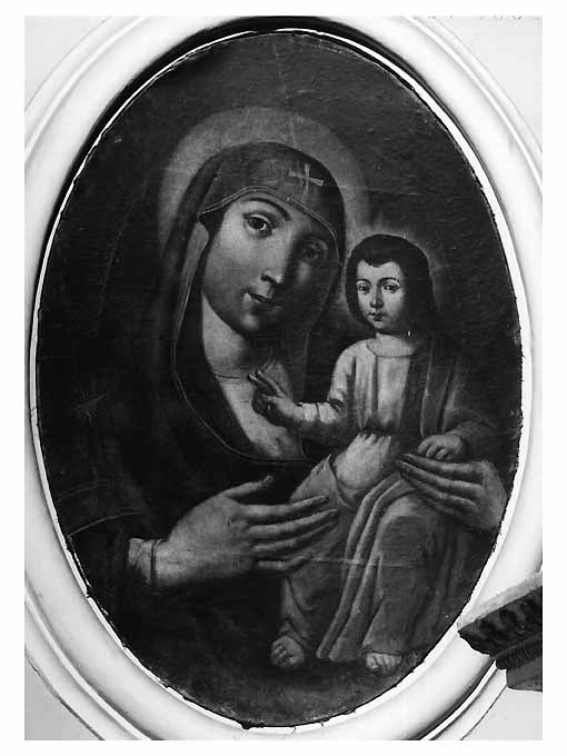 Madonna con Bambino (dipinto) - ambito Italia meridionale (sec. XVII)