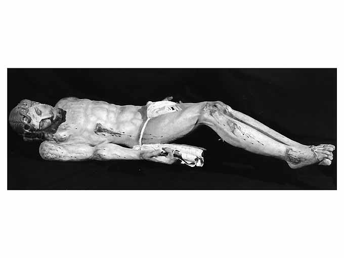 Cristo morto (statua) - bottega Italia meridionale (sec. XVIII)