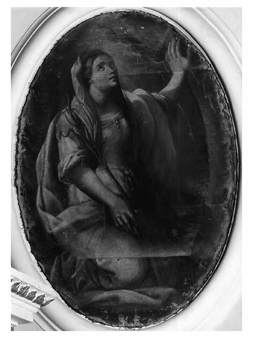 Santa Barbara (dipinto) - bottega Italia meridionale (sec. XVII)