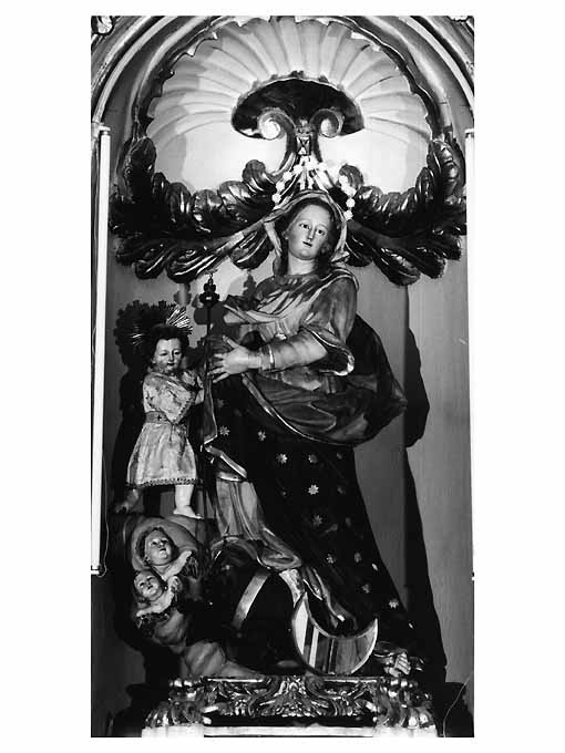 Madonna Immacolata e Redentore (statua) - bottega napoletana (sec. XVIII)