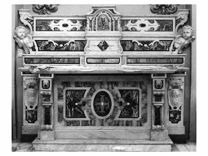 altare - produzione napoletana (metà sec. XVIII)