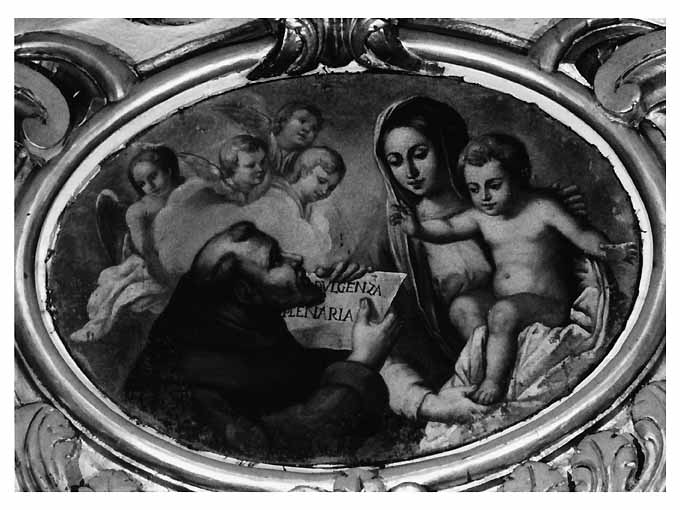 il perdono di Assisi (dipinto) - ambito Italia meridionale (prima metà sec. XVIII)