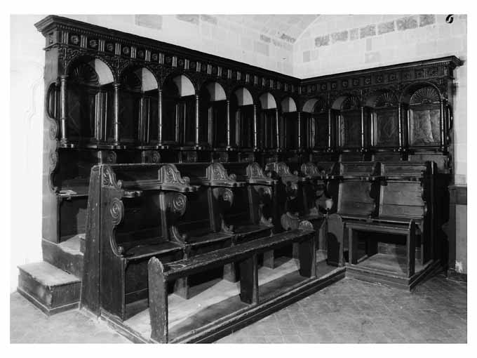 stalli del coro di fra' Francesco Maria da Lequile (attribuito) (sec. XVIII)