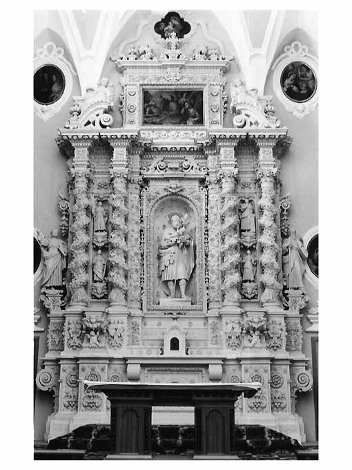 altare - ambito Italia meridionale (seconda metà sec. XVII)